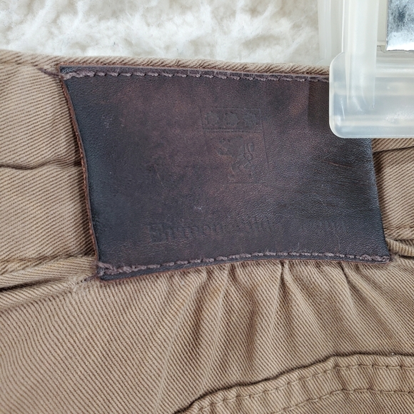 Ermenegildo Zegna Pants Chino Khaki Tan Mens 35x30 Lightweight Straight Leg - Picture 7 of 15